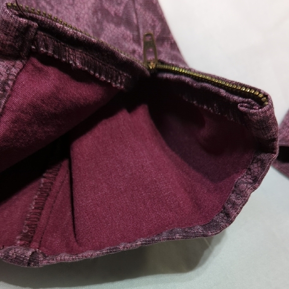 DG2 by Diane Gilman Purple Snake Print Jeggings - Picture 6 of 12